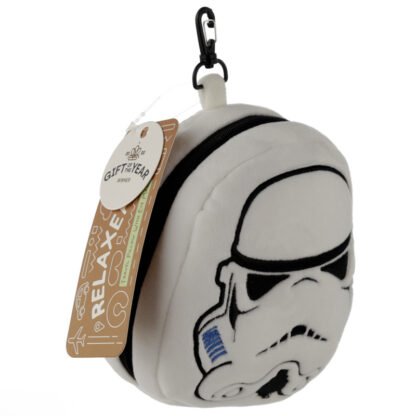 The Original Stormtrooper Relaxeazzz Plush Round Travel Pillow & Eye Mask Set 1 Pack - Image 7