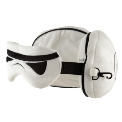 The Original Stormtrooper Relaxeazzz Plush Round Travel Pillow & Eye Mask Set 1 Pack - Image 8