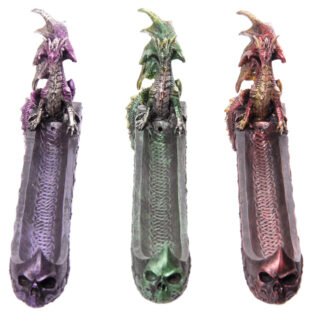 Dark Legends Dragon Incense Ashcatcher Boat 1 Pack