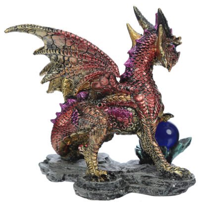 Crystal Rock Soothsayer Enchanted Nightmare Dragon Figurine 1 Pack - Image 3