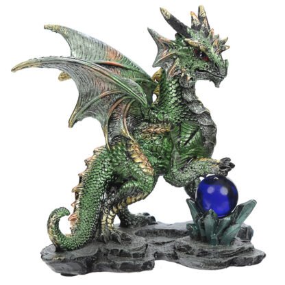 Crystal Rock Soothsayer Enchanted Nightmare Dragon Figurine 1 Pack - Image 6