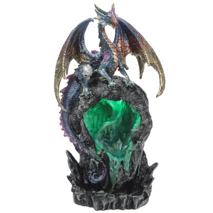 Fantasy LED Backflow Incense Burner - Ice Dragon Dark Legends 1 Pack - Image 2