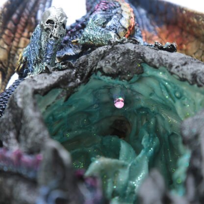 Fantasy LED Backflow Incense Burner - Ice Dragon Dark Legends 1 Pack - Image 7