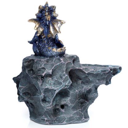 Elements Yoga Dragon LED Crystal Cave Ashcatcher Incense Stick Burner 1 Pack - Image 4