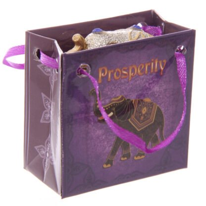 Cute Collectable Glitter Elephant in a Mini Gift Bag 1 Pack - Image 8