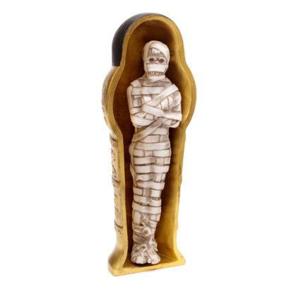 Decorative Gold Egyptian Anubis Sarcophagus Trinket Box 1 Pack - Image 3