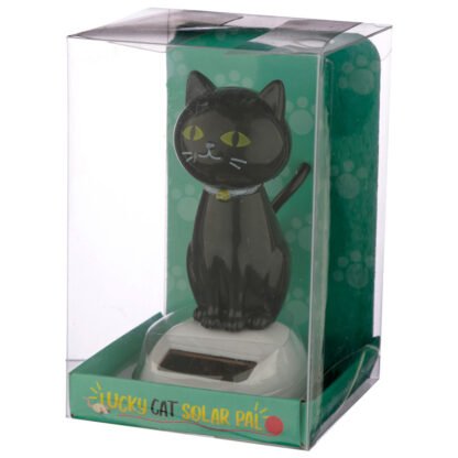 Collectable Lucky Black Cat Solar Powered Pal 1 Pack - Image 16