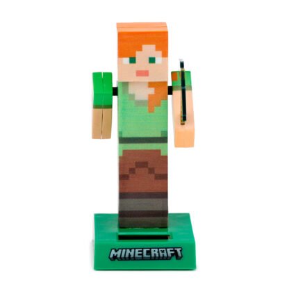 Collectable Licensed Solar Powered Pal - Minecraft Alex 1 Pack - Image 3