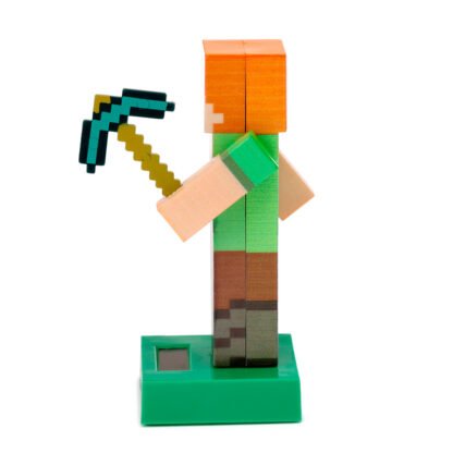 Collectable Licensed Solar Powered Pal - Minecraft Alex 1 Pack - Image 5