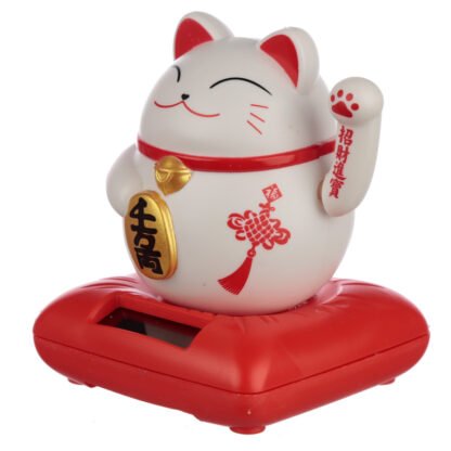 Cute Waving Maneki Neko Cat Design Solar Pal 1 Pack - Image 10
