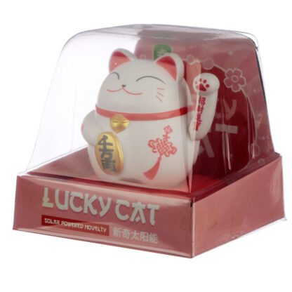 Cute Waving Maneki Neko Cat Design Solar Pal 1 Pack - Image 16