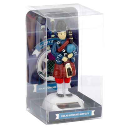 Novelty Scottish Piper Solar Powered Pal 1 Pack - Image 10