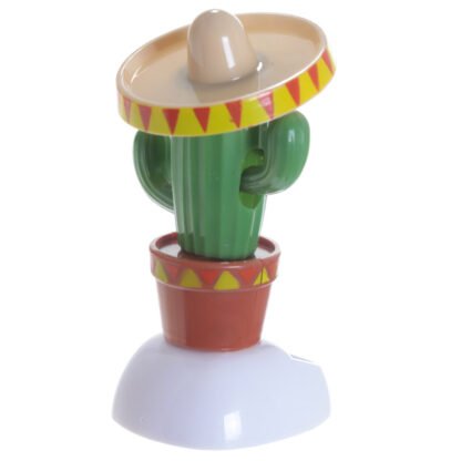 Fun Collectable Cactus wearing Sombrero Solar Powered Pal 1 Pack - Image 6