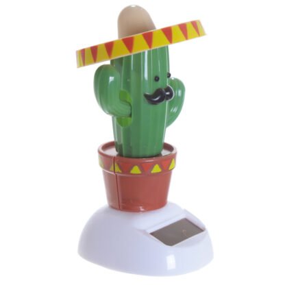 Fun Collectable Cactus wearing Sombrero Solar Powered Pal 1 Pack - Image 8