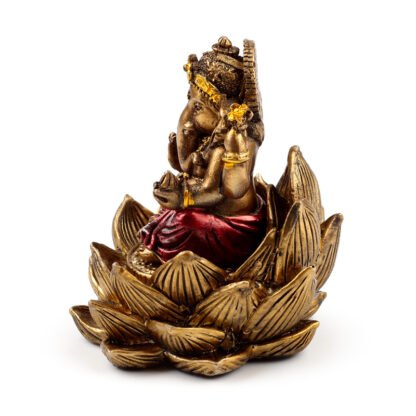 Decorative Ganesh & Lakshmi Set of 2 - Lotus 1 Pack - Image 6