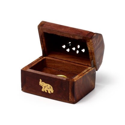 Decorative Sheesham Wood Mini Box 1 Pack - Image 4