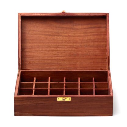 Decorative Sheesham Wood Floral Compartment Box Large 1 Pack - Image 11