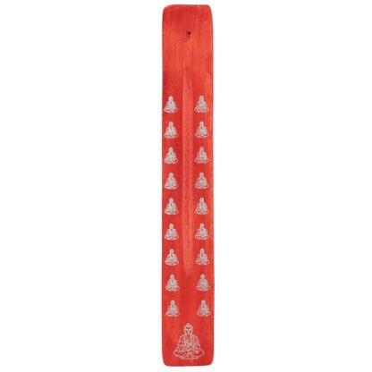 Decorative Buddha Wooden Incense Burner Ash Catcher  1 Pack - Image 10
