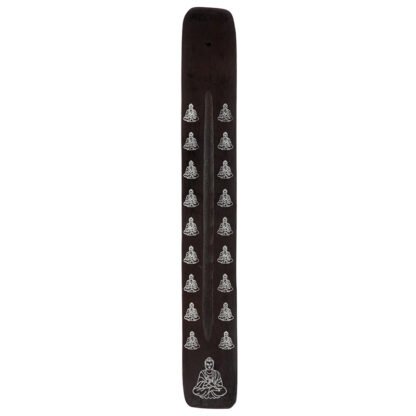 Decorative Buddha Wooden Incense Burner Ash Catcher  1 Pack - Image 11