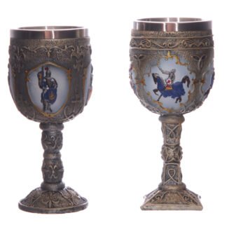 Decorative Fantasy Knight Goblet 1 Pack