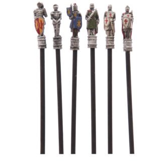 Fun Kids Knight Pencil Topper with Pencil
