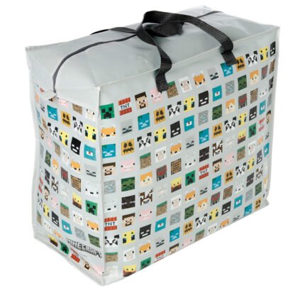Practical Laundry & Storage Bag - Minecraft Faces 1 Pack - Image 4
