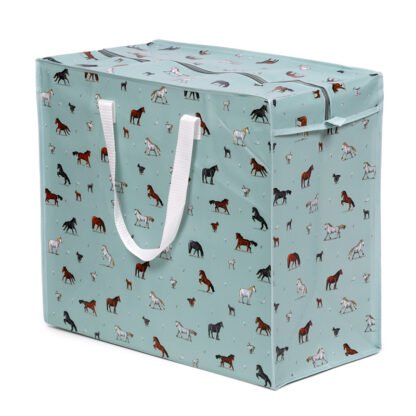 Fun Practical Laundry & Storage Bag - Willow Farm Horses 1 Pack - Image 3