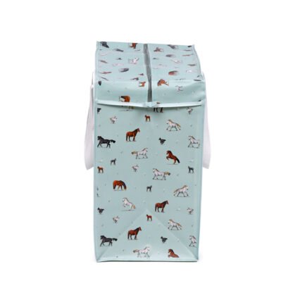 Fun Practical Laundry & Storage Bag - Willow Farm Horses 1 Pack - Image 4