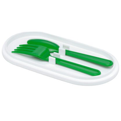 Bento Lunch Box with Fork & Spoon - Minecraft Creeper 1 Pack - Image 5