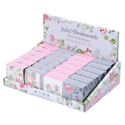 Lip Balm in a Tin - Julie Dodsworth Pink Floral 1 Pack - Image 2