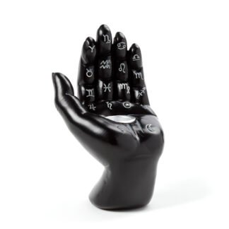 Decorative Incense Cone Burner - Mantric Hand/Tarot Hand Palm 1 Pack