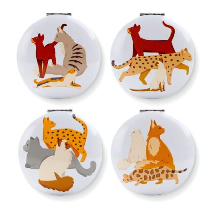 Compact Mirror - Feline Fine Cats 1 Pack - Image 2
