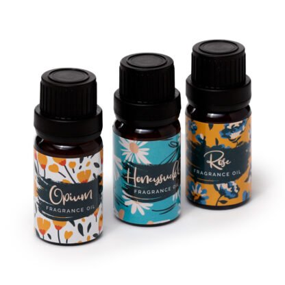 Set of 3 Fragrance Oils - Pick of the Bunch Rose, Gardenia, Opium 1 Pack - Image 2