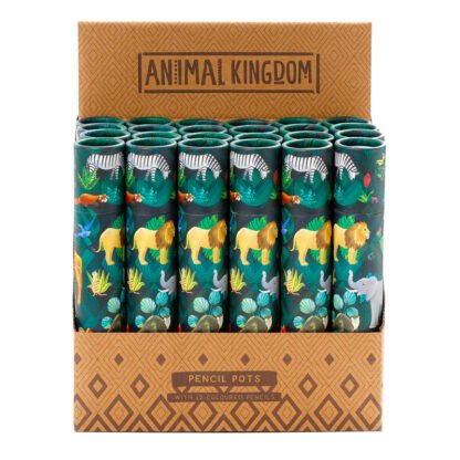 Fun Kids Large Colouring Pencil Tube - Animal Kingdom 1 Pack - Image 8