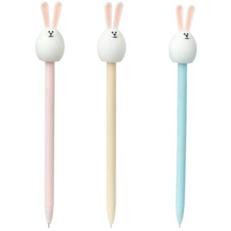 Fine Tip Pen with Topper - Adoramals Bunny 1 Pack