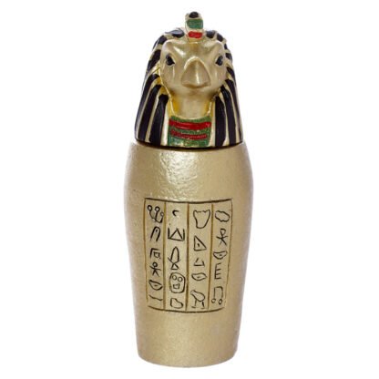 Decorative Gold Egyptian Canopic Jar Trinket Box 4 Pack - Image 6