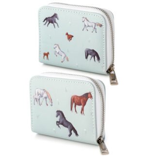 Small Zip Around Wallet - Willow Farm Horses 1 Pack