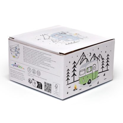 Recycled RPET Set of 4 Picnic Bowls - Wildwood Caravan 1 Pack - Image 8