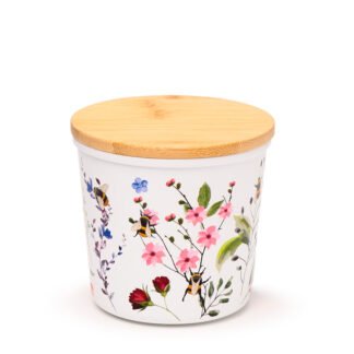 Recycled RPET Set of 2 Storage Jars S/M - Nectar Meadows 1 Pack
