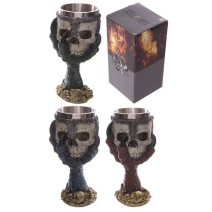 Decorative Dragons Claw and Skull Goblet 1 Pack - Image 9