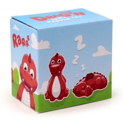 Novelty Ceramic Salt and Pepper - Red Dragon 1 Pack - Image 2