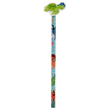 Fun Ahoy Ocean Pirate Friends Pencil and Eraser Topper Set 1 Pack - Image 8