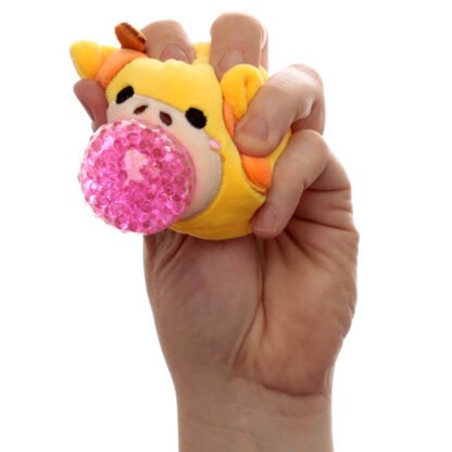 Fun Kids Squeezy Polyester Toy - Adoramals Lion, Giraffe, Monkey, Tiger 1 Pack - Image 3