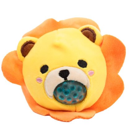Fun Kids Squeezy Polyester Toy - Adoramals Lion, Giraffe, Monkey, Tiger 1 Pack - Image 6