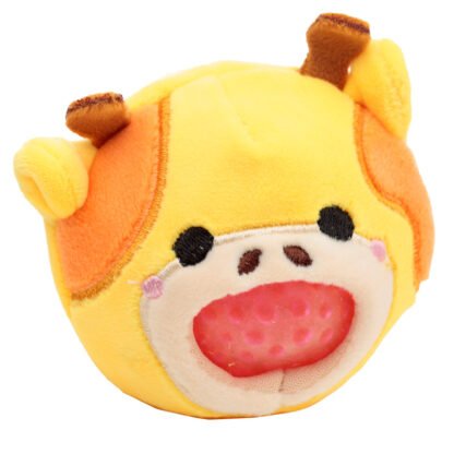 Fun Kids Squeezy Polyester Toy - Adoramals Lion, Giraffe, Monkey, Tiger 1 Pack - Image 8