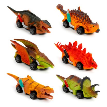 Fun Kids Dino Race Car Toy 1 Pack - Image 2
