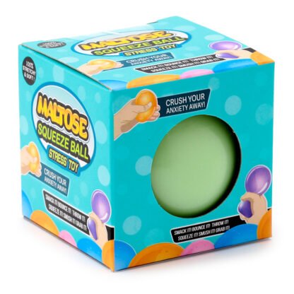 Fun Kids Maltose Squeezy Glow in the Dark Stress Ball 1 Pack - Image 4