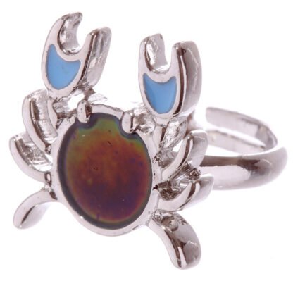 Cute Kids Sealife Design Mood Ring 1 Pack - Image 13