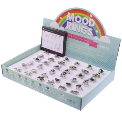 Cute Kids Sealife Design Mood Ring 1 Pack - Image 16