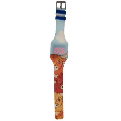 Silicone Digital Watch - Highland Coo Cow 1 Pack - Image 2
